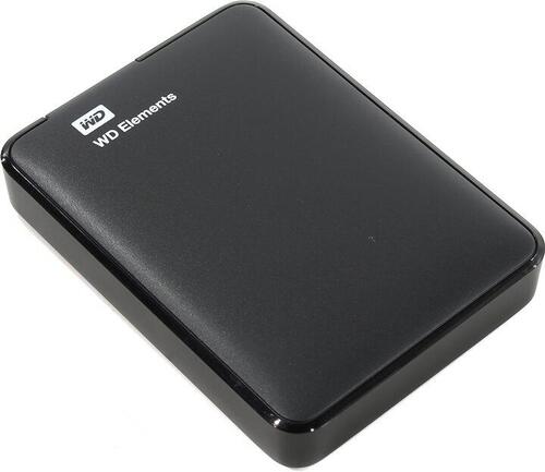 Жесткий диск Western Digital Elements Portable [2 ТБ, 2.5", USB 3.2 Gen 1 (Type-A), 5400 об./мин, кэш - 8 МБ, внешние портативные]