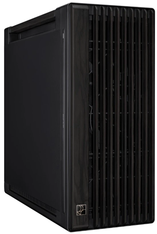 Корпус Asus PROART PA602 WOOD METAL (90DC00J0-B09010) [Midi Tower, 1 x 140 мм, 2 x 200 мм, черный]