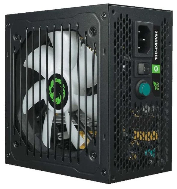 Блок питания ПК GameMax VP-600-RGB-M, 600W