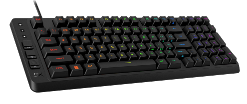 Клавиатура HyperX Eve 1800 (B7JE0AA#ABA) [Мембранная, проводная, клавиш -, подсветка, черная]