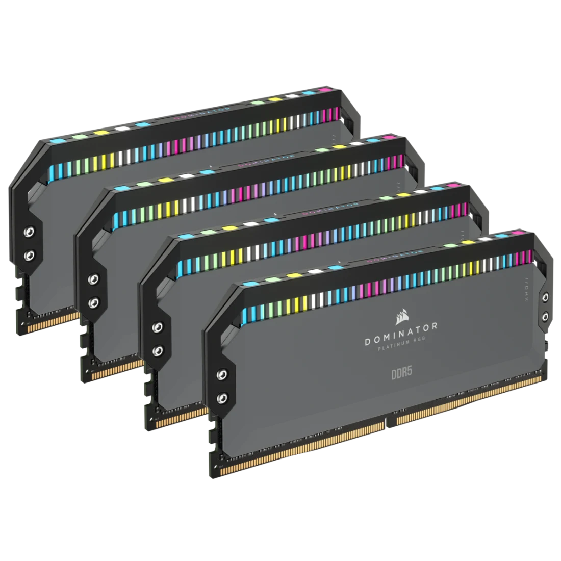 Комплект оперативной памяти Corsair DOMINATOR PLATINUM RGB (CMT64GX5M4B5600Z36) [64 ГБ, DDR 5, 5600 МГц, 1.25 В, подсветка, KIT]