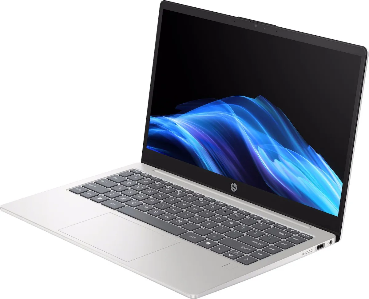 Ноутбук HP Laptop AI 14-hc0003ci (C0EE5EA) [14" Full HD, Ultra 5 225U, 16 ГБ ОЗУ, 1 ТБ SSD, DOS]
