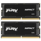 Комплект оперативной памяти для ноутбука Kingston Fury Impact (KF556S40IBK2-64) [64 ГБ, DDR 5, 5600 МГц, 1.1 В, KIT]