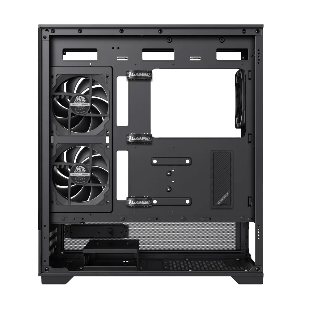 Корпус GameMax VISTA 2 AB (9101-0800R0037) [Midi Tower, 1 x 120 мм, черный]