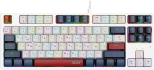 Клавиатура Acer OKW305 (ZL.KBDCC.01W) [механическая, проводная, RGB подсветка, белая]