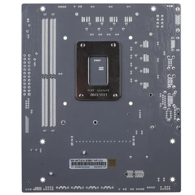 Материнская плата Colorful BATTLE-AX (B760M-T WIFI V21A) [LGA 1700, Intel B760, 2xDDR 4, 1xM.2, 1xPCI-E x16, Micro-ATX]