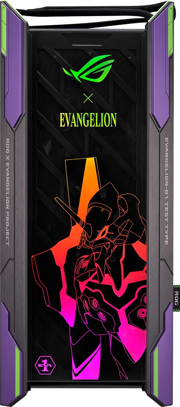 ASUS ROG Evangelion корпус. ROG Strix Helios Eva Edition. ASUS ROG Evangelion.