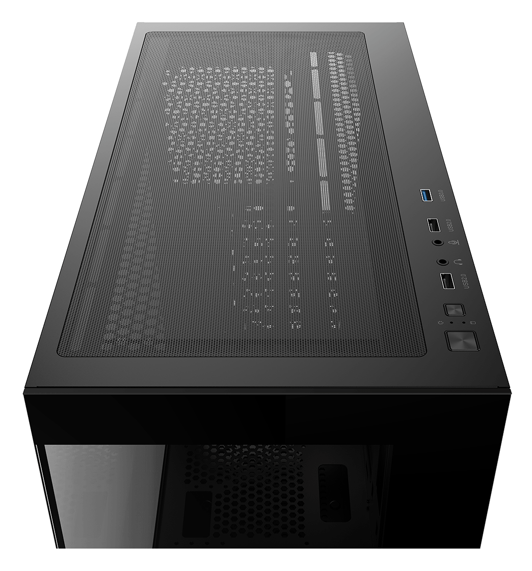 Корпус Ocypus Gamma C72 BK (Gamma-C72-BKD000XX-GL) [Midi Tower, черный]