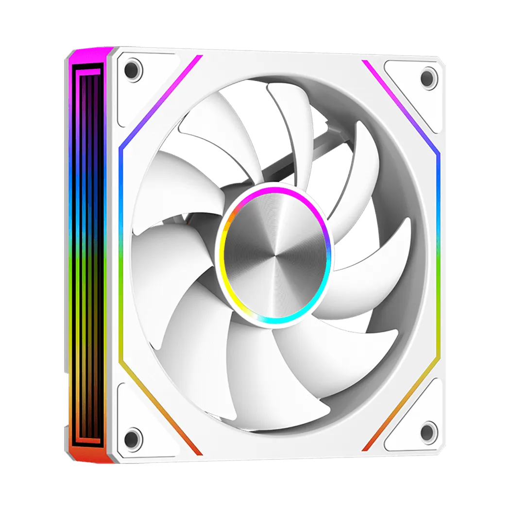 Вентилятор для корпуса PCCooler FG120 ARGB WH [120 мм, 1800 об/мин, 54 CFM, 28 dB, PWM]