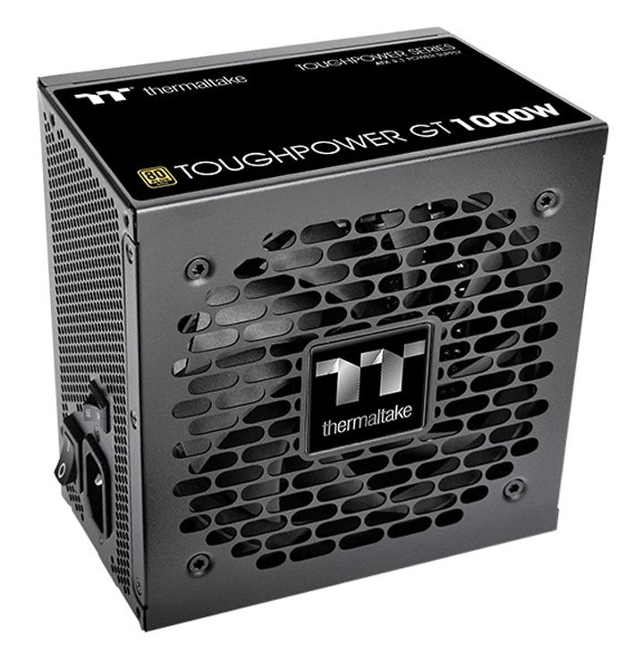 Блок питания Thermaltake Toughpower GT 1000W (PS-TPT-1000FNFAGE-3, 1000W) [1000 Вт, 80 PLUS Gold, 6x SATA, 1 x 16 pin (12VHPWR), 5 x 6+2 pin PCIe, 2x 4+4 pin CPU, ATX]
