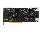 Видеокарта Afox RADEON RX 5700XT Challenger D 8G OC (RX5700XT CLD 8GO) [8 ГБ, GDDR6, 256 бит, HDMI, DisplayPort (3 шт)]