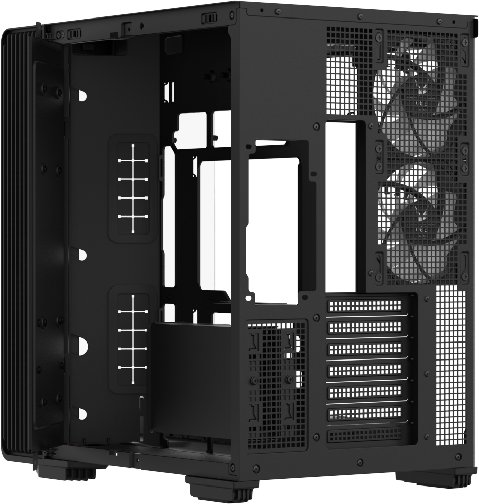 Корпус Formula V Crystal Z7 PA [Midi Tower, 5 x 120мм ARGB, черный]