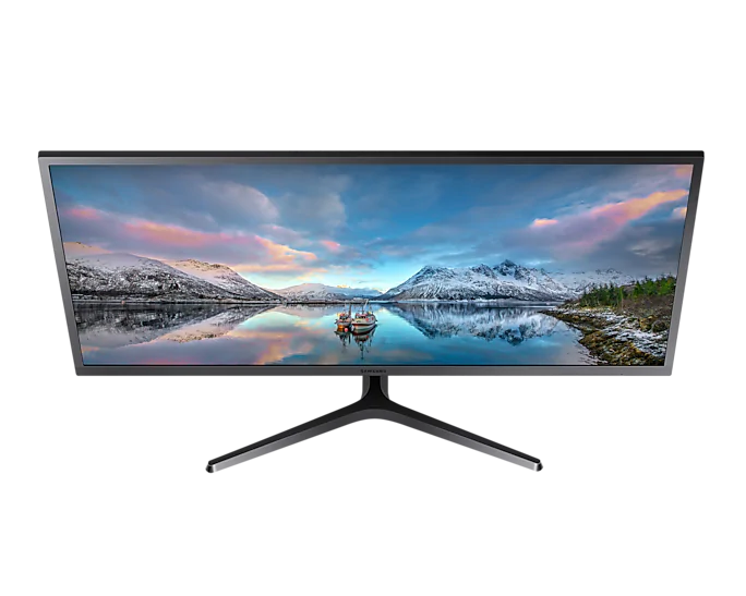 Монитор Samsung LS34J550WQIXCI [34.1" VA, 3440x1440, 75 Гц, 4 мс, HDMI x2, DisplayPort]