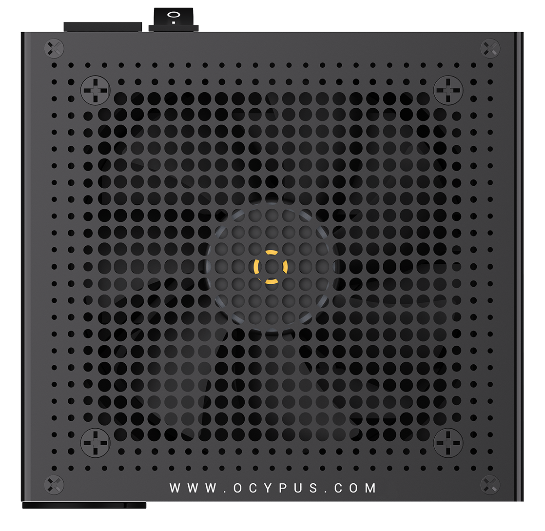 Блок питания Ocypus Delta P750 (Delta-P750-B1FDBK024X-E) [750 Вт, 80 PLUS Bronze, 8x SATA, 1 x 16 pin (12VHPWR), 3 x 6+2 pin PCIe, 2x 4+4 pin CPU, ATX]