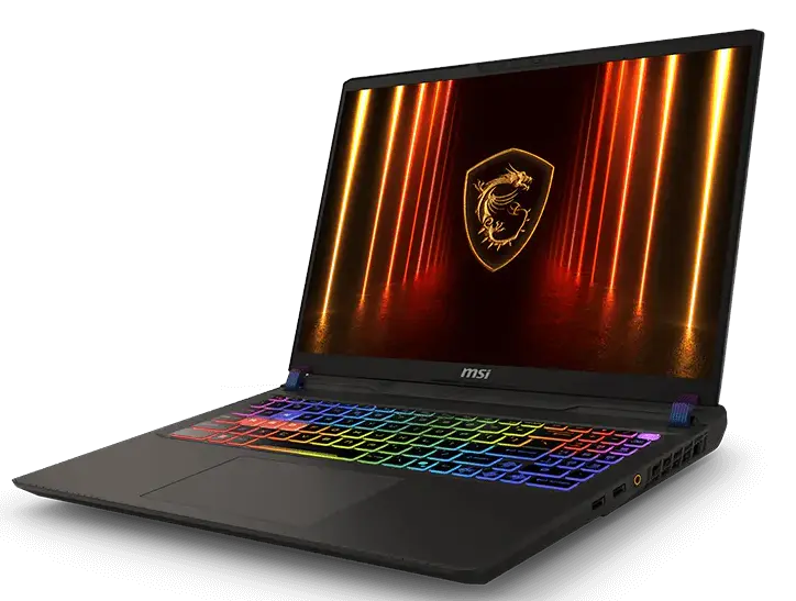 Ноутбук MSI Vector 16 HX AI A2XWHG-811XKZ [16", Core Ultra 7 255HX, 16 ГБ ОЗУ, 1 ТБ SSD,  RTX 5070 Ti, DOS]