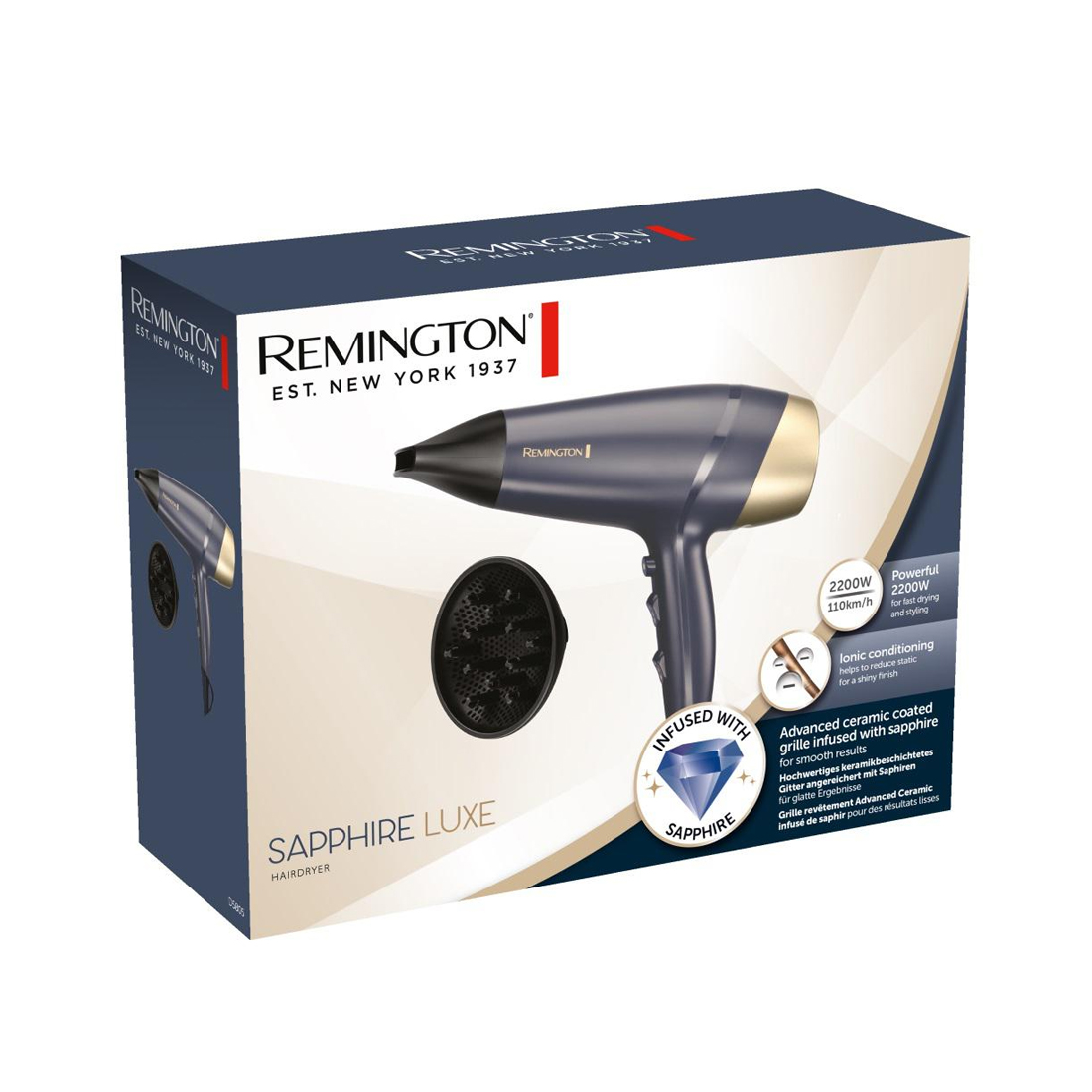 Фен Remington D5805 синий