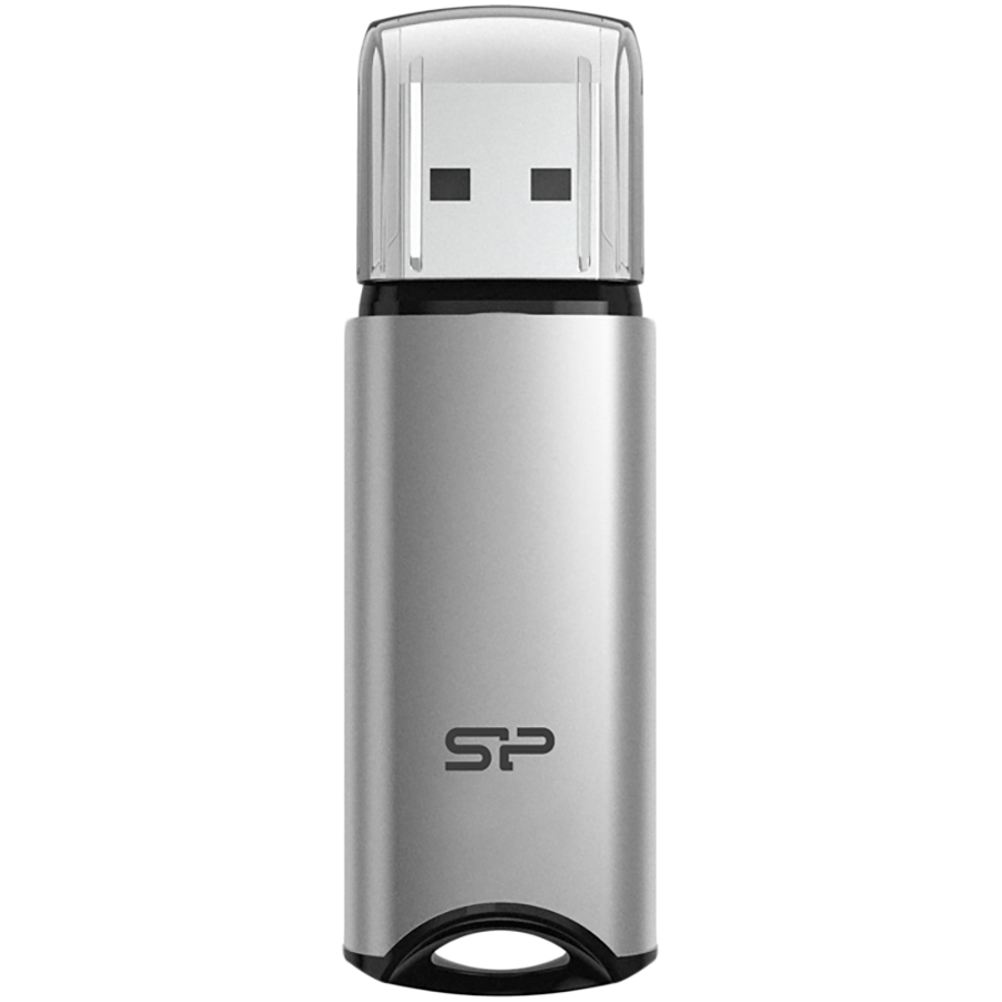 USB Флеш Silicon Power Marvel - M02 128ГБ (SP128GBUF3M02V1S) USB 3.2 Gen 1, Серебристый 