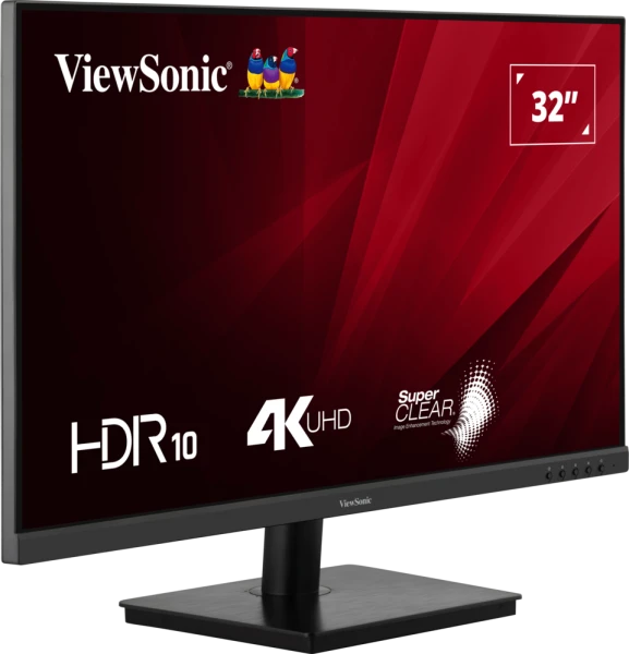 Монитор ViewSonic VA3208-4K-HD [32", VA, 3840x2160, 60 Гц, 4 мс, HDMI x2, DisplayPort]