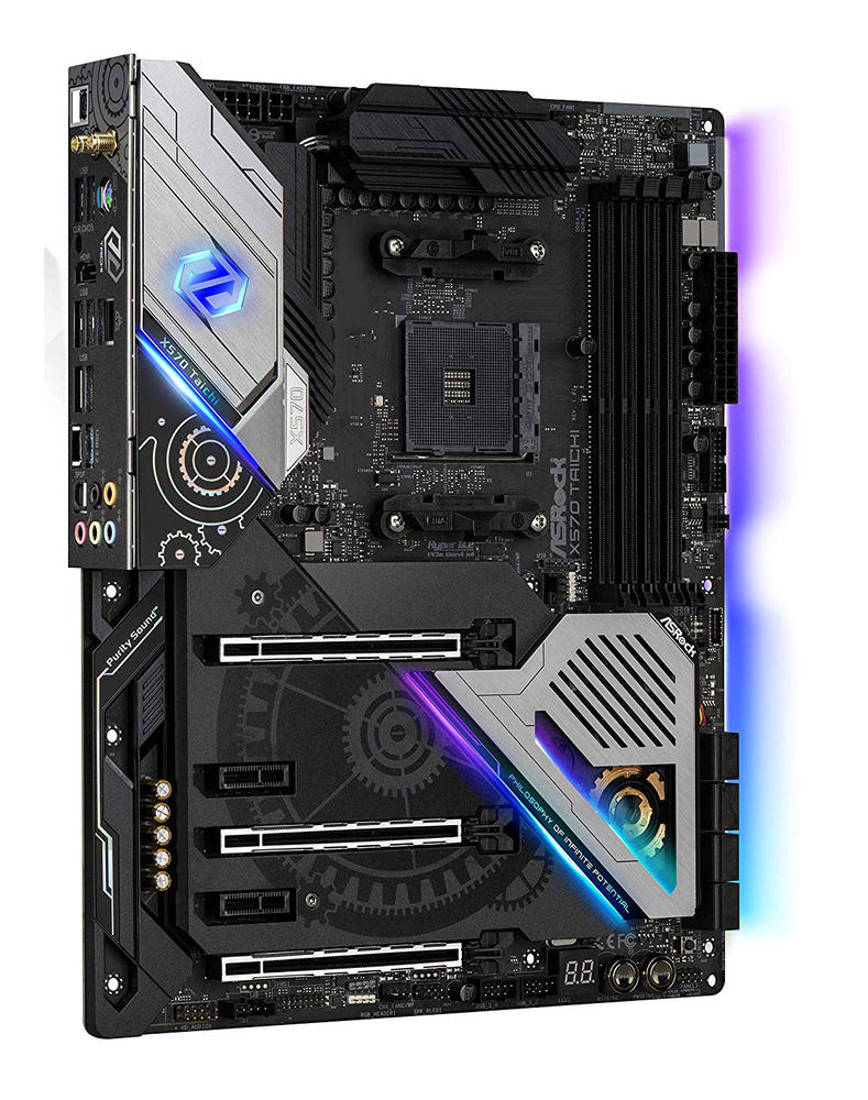 Материнская плата ASRock X570 TAICHI [AM4, AMD X570, 4xDDR 4, 3xM.2, 3xPCI-E x16, Standard-ATX]