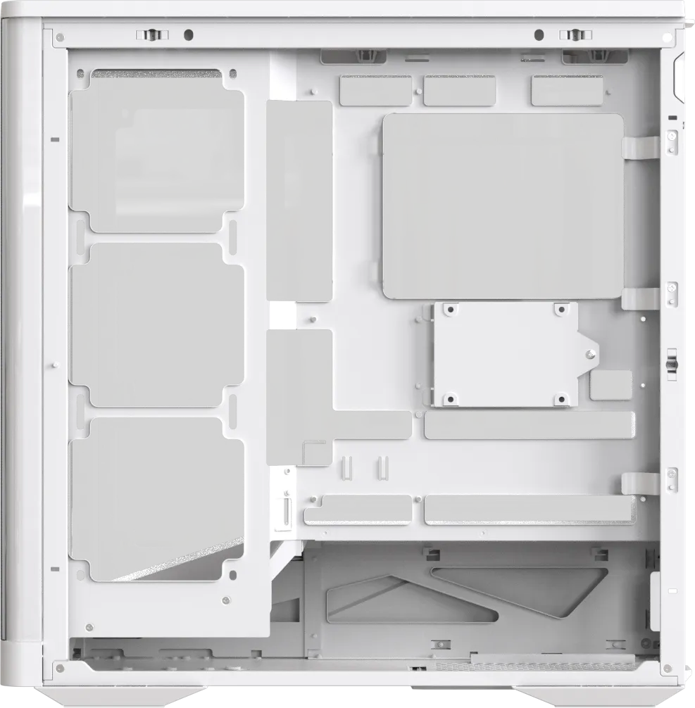 Корпус Formula V Crystal U9 PA White [Midi Tower, 4 x 120 мм ARGB, белый]