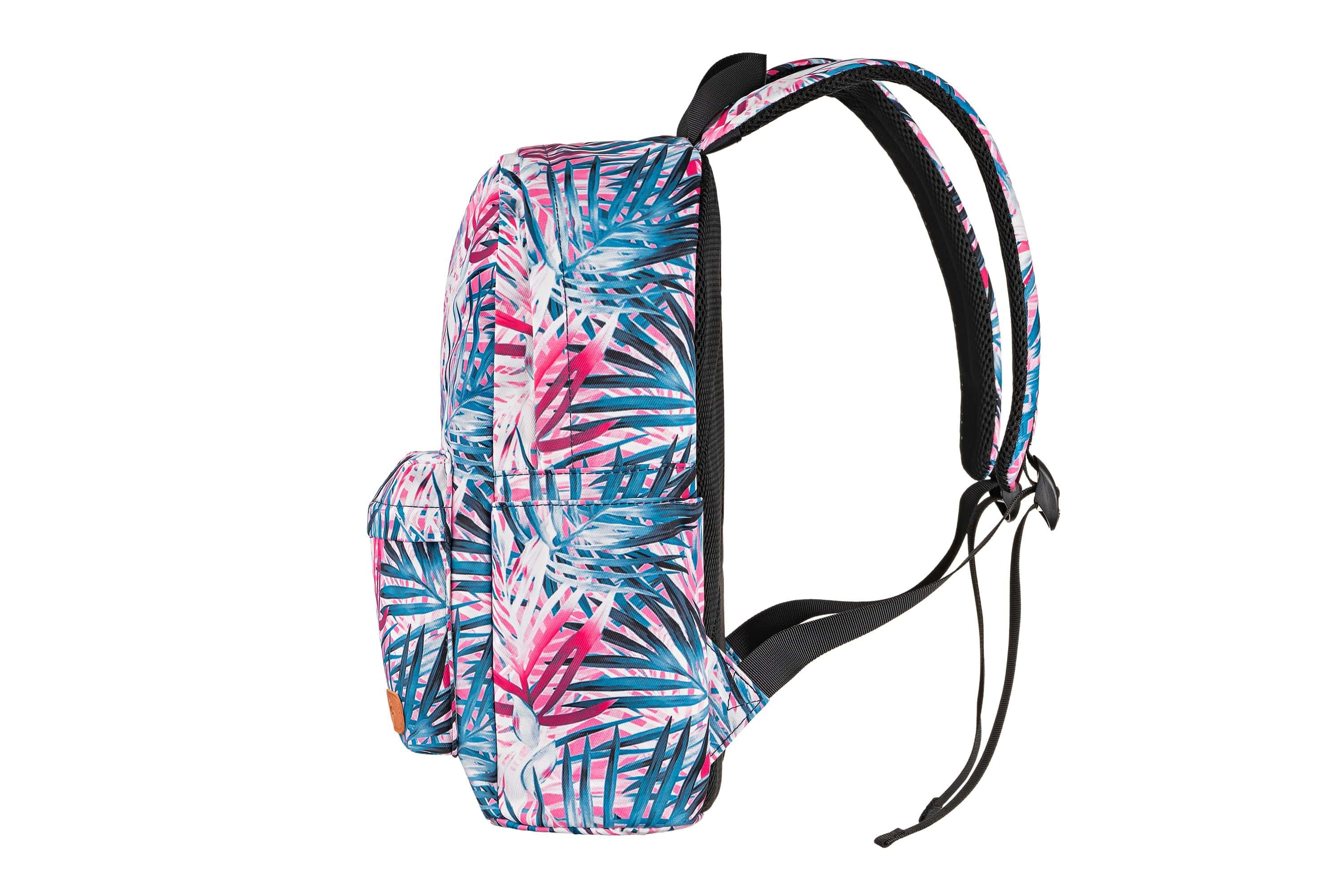 Рюкзак 2Е, TeensPack Palms, розовый