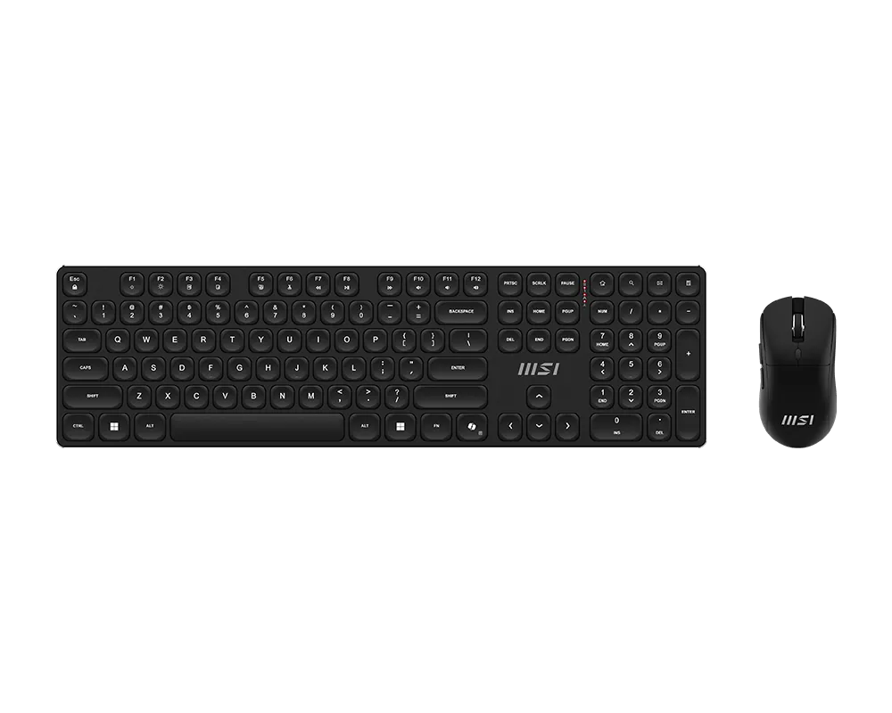 Комплект Клавиатура + Мышь MSI FORGE K210 W COMBO RU 108кл/RU/EN/USB2.0/6кн. мышь/DPI1600/Черный
