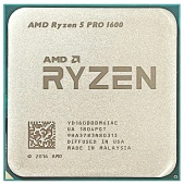 Процессор AMD Ryzen 5 1600 PRO [AM4, 6 x 3200 МГц, TDP 65 Вт, OEM]