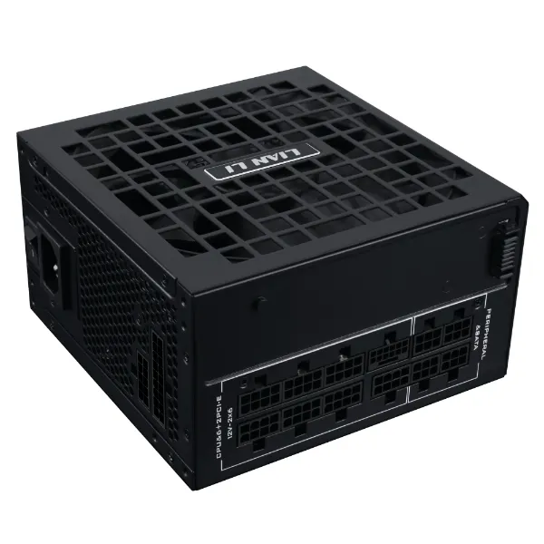 Блок питания Lian Li RS1000G BLACK 1000W (G9P.RS1000G.BH00.EU) [1000 Вт, 80 PLUS Gold, 12x SATA, 1 x 16 pin (12VHPWR), 3 x 6+2 pin PCIe, 2x 4+4 pin CPU, ATX]