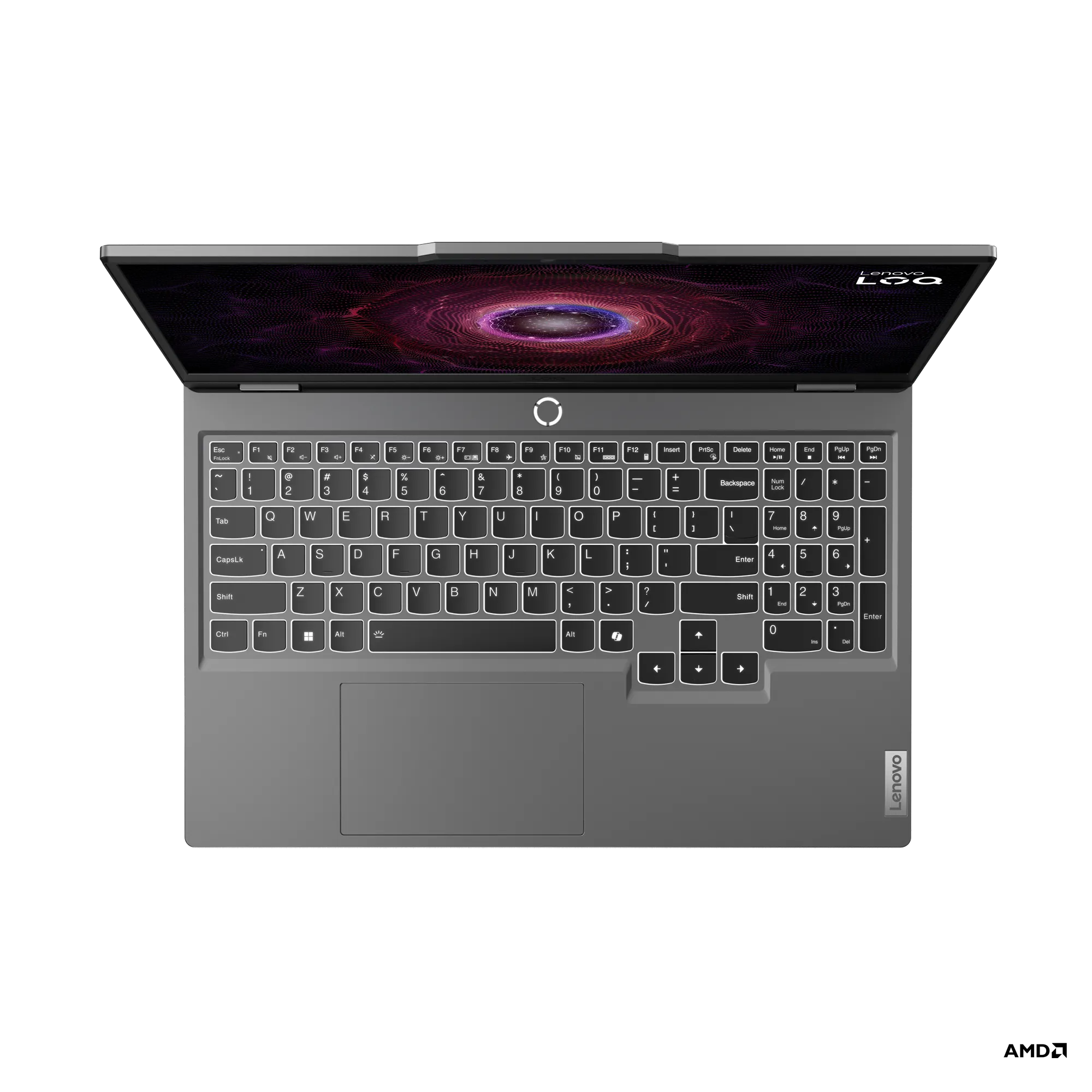Ноутбук Lenovo LOQ 15ARP9 (83JC005JRK) [15.6" Full HD, Ryzen 7 7435HS, 16 ГБ ОЗУ, 512 ГБ SSD, RTX 4050, DOS]