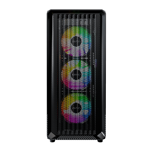 Корпус Montech X5 (B) [Midi Tower, 3 × 140 мм, 1 × 120 мм, Черный]
