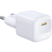 Адаптер питания Baseus FN22 1C 30W EU Moon Белый (E0123101)