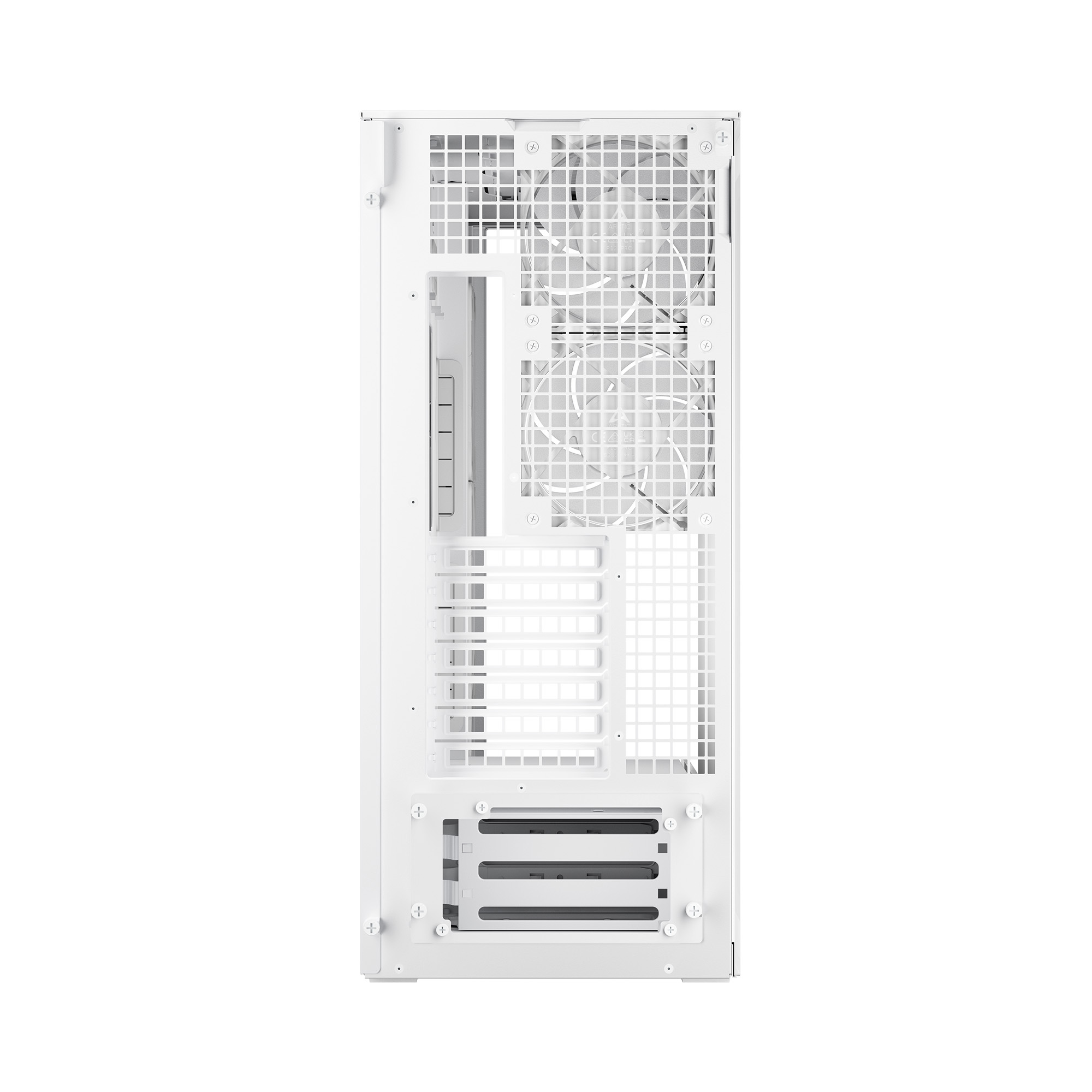 Корпус Arctic Xtender White(Clear Glass) (ACPCC00014A) [Full Tower, 2×120 мм + 3×140 мм A-RGB, Белый]