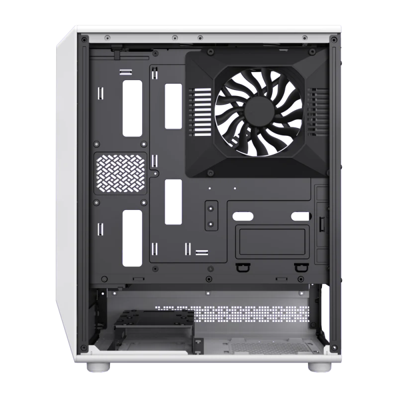 Корпус GameMax Vista COC AW White [Midi Tower, 6 x 120мм ARGB, белый]