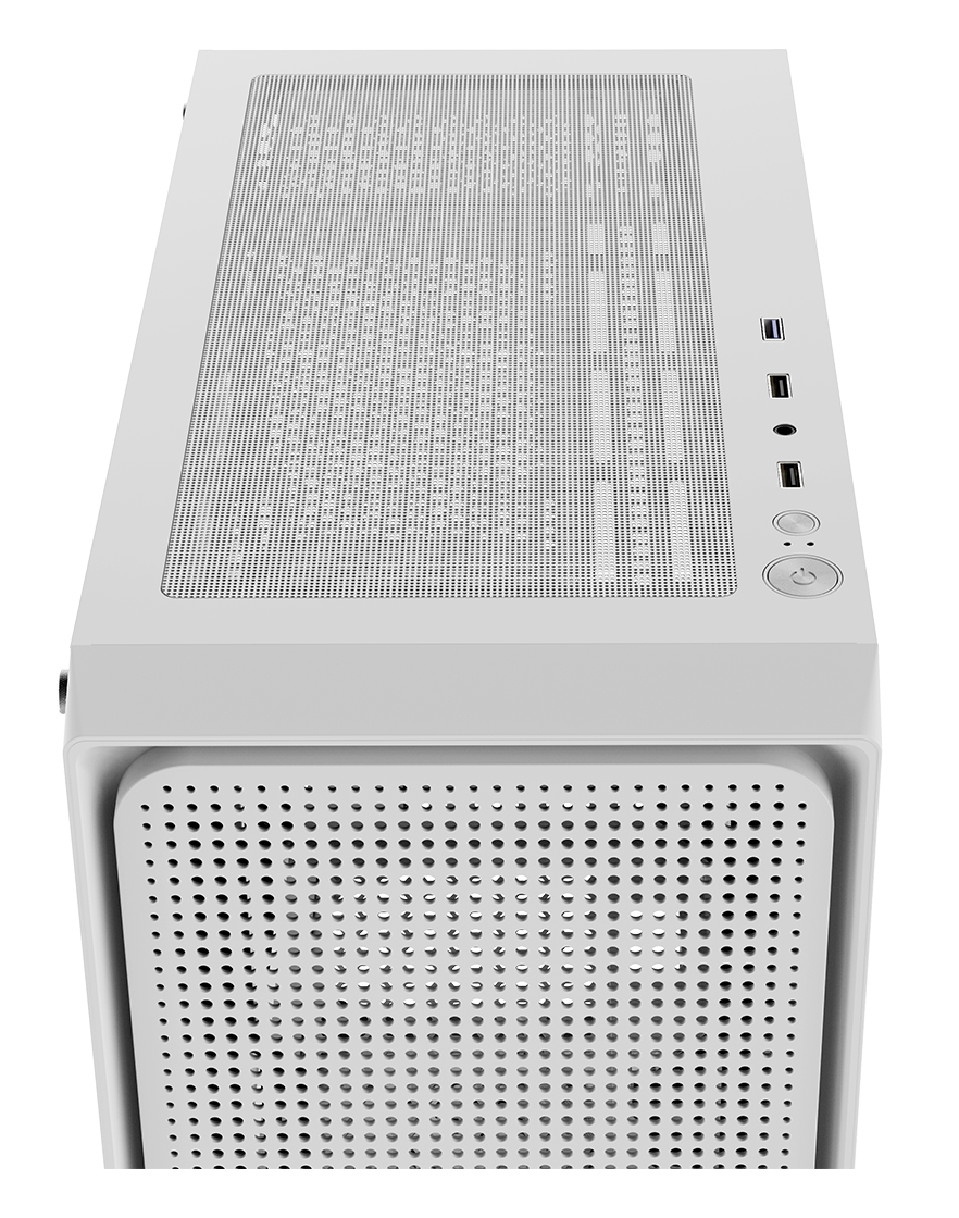 Корпус Ocypus Gamma C50 (Gamma-C50-WHG000XX-GL) [Mini Tower, белый]