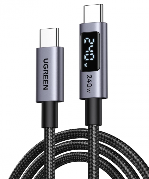 Зарядный кабель Ugreen L531 USB-C to USB-C PD Fast Charging  Cable 240W Max 3m, 65868