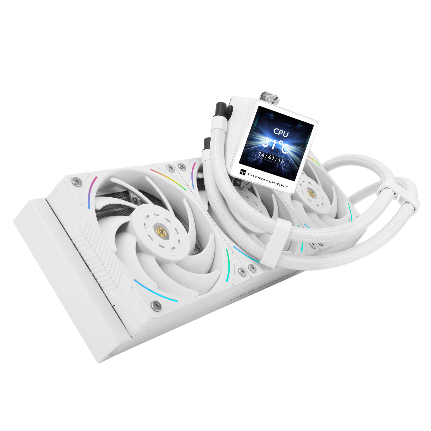 Система охлаждения Thermalright Frozen Vision 360 WHITE V2 (TL-K12W) [120 мм, 2150 об/мин, 27 дБА, 4 pin]