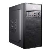 Корпус Wintek K260-A450-12F [Mini Tower, черный]