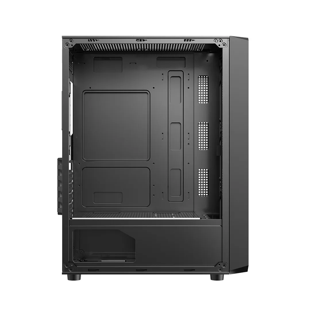 Корпус 1stPlayer FD3 (FD3-BK-1F5M-3F5S) [Midi Tower, 4х120 мм, черный]