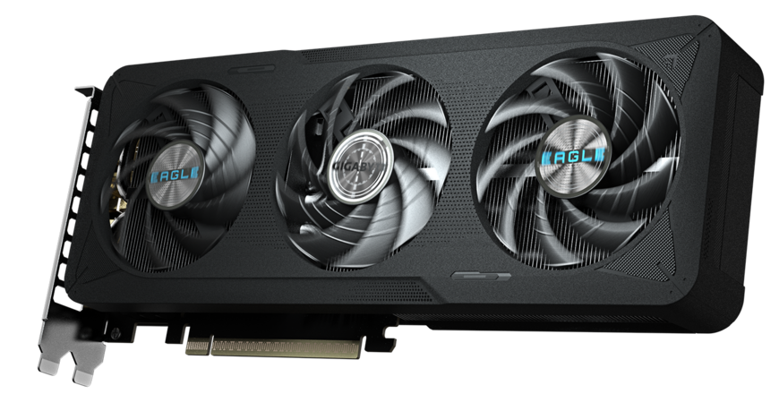 Видеокарта Gigabyte RTX 5060TI EAGLE MAX OC (GV-N5060TEAGLEMAX OC-8GD) [8 ГБ, GDDR7, 128 бит, HDMI, DisplayPort (3 шт)]