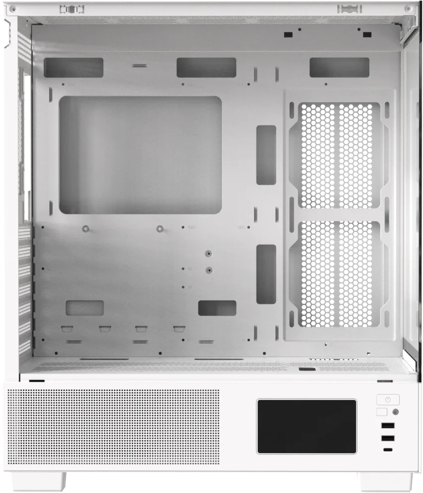 Корпус Formula V Crystal E1 Cosmic [Midi Tower, 3 x 120мм Floe ARPW, белый]