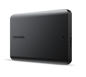Жесткий диск Toshiba Canvio Basics, HDTB510EK3AA [1 ТБ, 2.5", USB 3.1 Gen 1 (Type-A), внешние портативные]