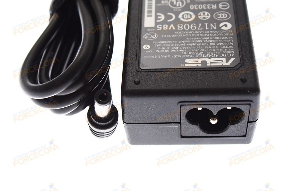 Блок питания для ноутбука Asus ADP-65JH, 19 В/ 65 Вт (3.42 А), 5.5/2.5 мм