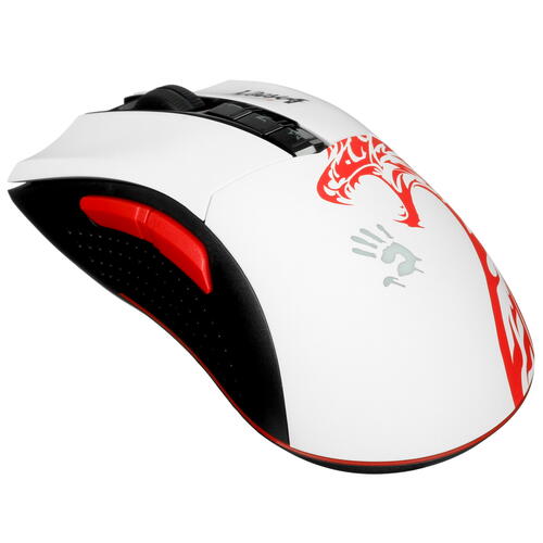 Мышь Bloody R90 Plus Naraka [беспроводная, светодиодная, 5000 DPI, белый]