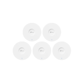 Точка доступа потолочная двухдиапазонная AX1800 GbE TP-Link EAP613(5-pack) - купить в интернет-магазине Forcecom.kz Точка доступа потолочная двухдиапазонная AX1800 GbE TP-Link EAP613(5-pack)