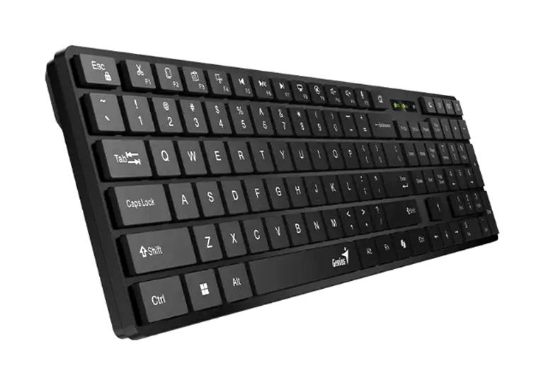 Клавиатура Genius Slimstar 7250BT [Мембранная, клавиш - 104, черная]