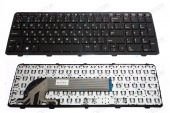 Клавиатура для ноутбука HP ProBook 450 G0/ 450 G1/ 455 G1, ENG, рамка, черная