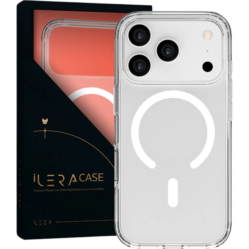 iLera ClearShell for iPhone 17 Pro Max, 2mm (ILHSCLCAB17PRMX)