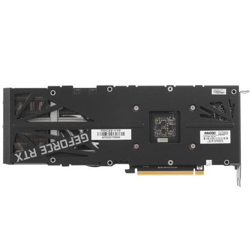 Видеокарта Inno3D GeForce RTX3070 Ti X3 (N307T3-086X-1810VA44) [8 ГБ, GDDR6X, 256 бит, 1575 МГц, 1770 МГц, HDMI, DisplayPort (3 шт)]