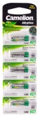Батарейка, CAMELION,A27-BP5, 12V, 0% Hg (0% Ртути), 5 шт. в Блистере