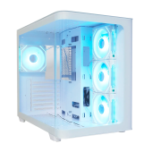 Корпус AeroCool P500C-G-WT-V1 [Midi Tower, 120 мм x 4 ARGB, белый]